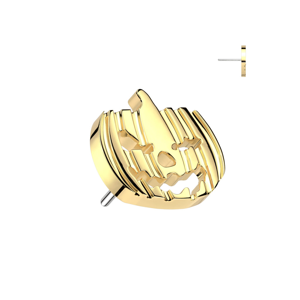 Jack-O-Lantern Studs