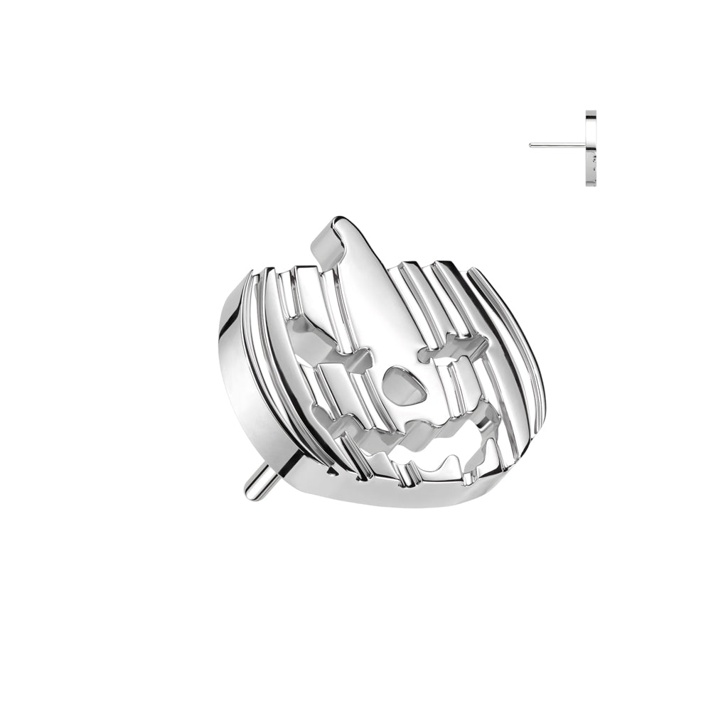 Jack-O-Lantern Studs