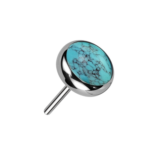 Turquoise Round Stud