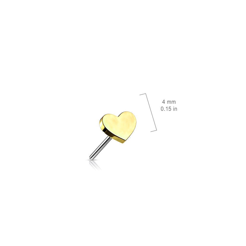 Heart Stud